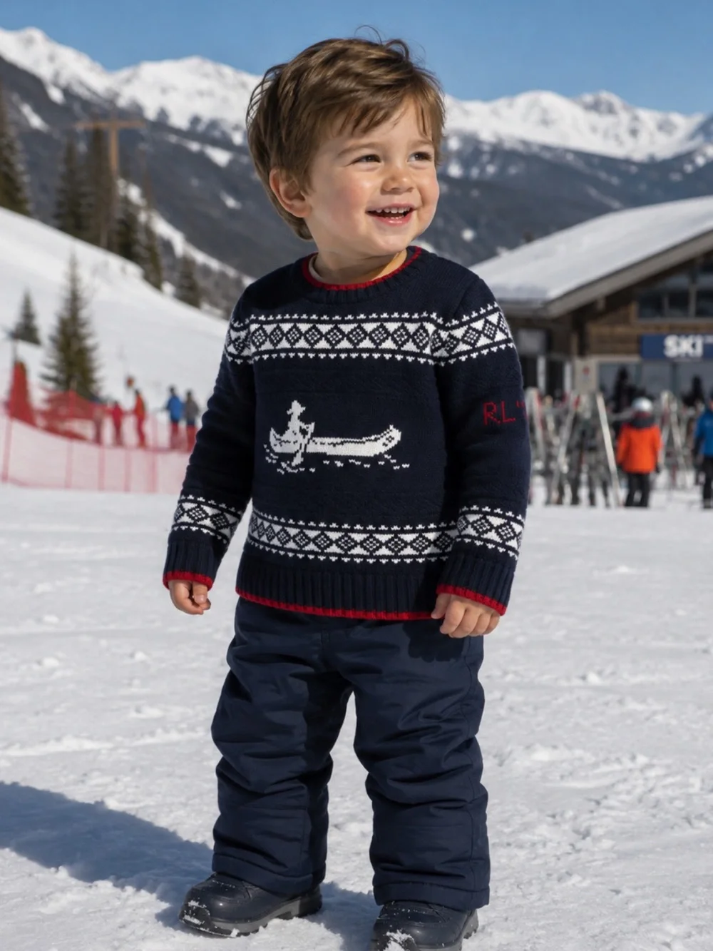Polo Country by Ralph Lauren Canoe Boys Sweater NWT Sz  4